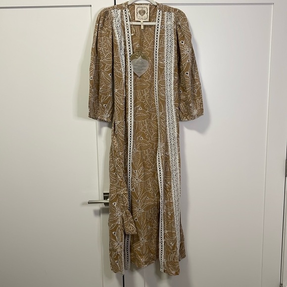 NWT Boho Lace long sleeve cover up - Picture 3 of 8